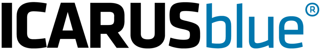 ICARUS blue Logo
